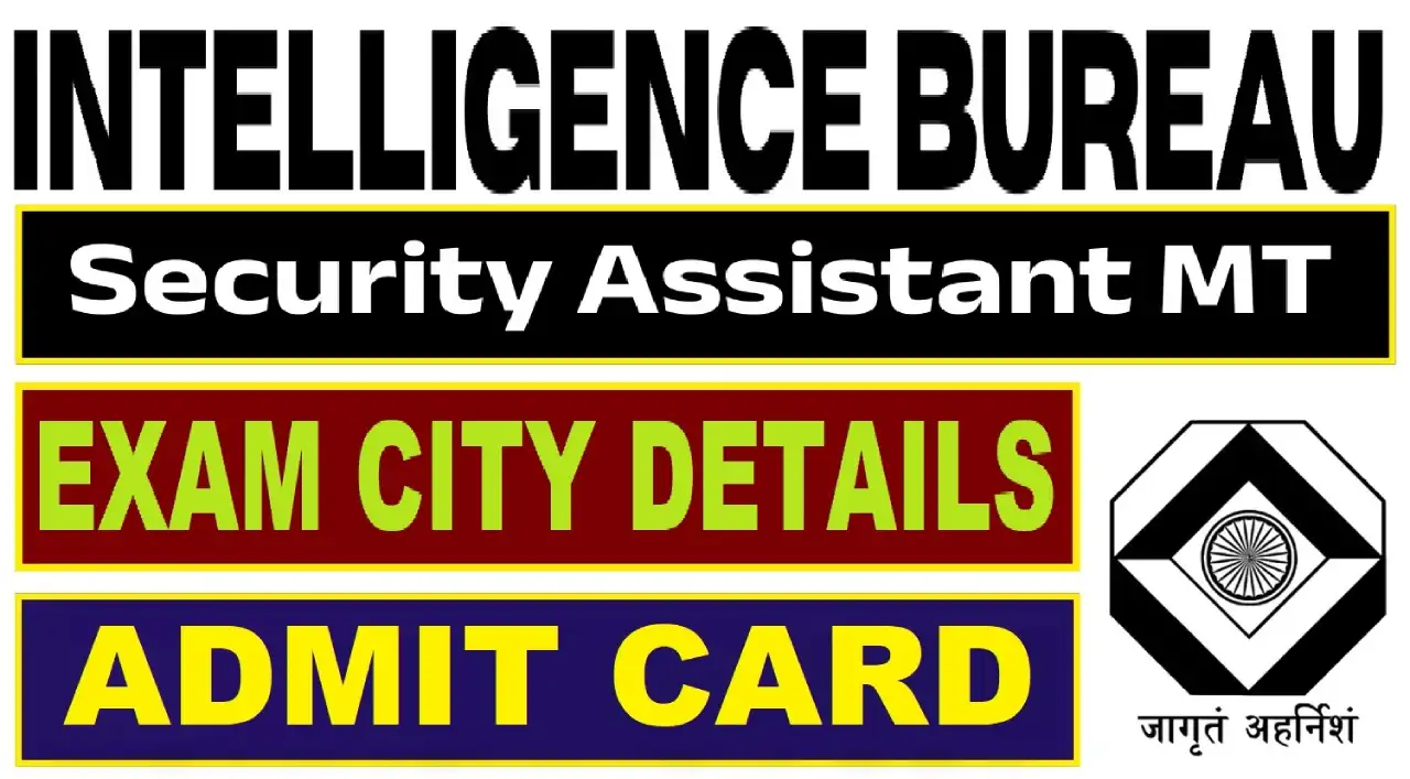 IB Security Assistant (Motor Transport) Exam City 2025
